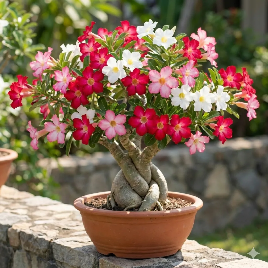F1 Adenium Mixed (Desert Rose) Seeds — 20 Seed Pack