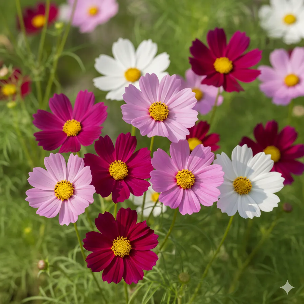 F1 Hybrid Cosmos Mixed Seeds — 20 Seed Pack